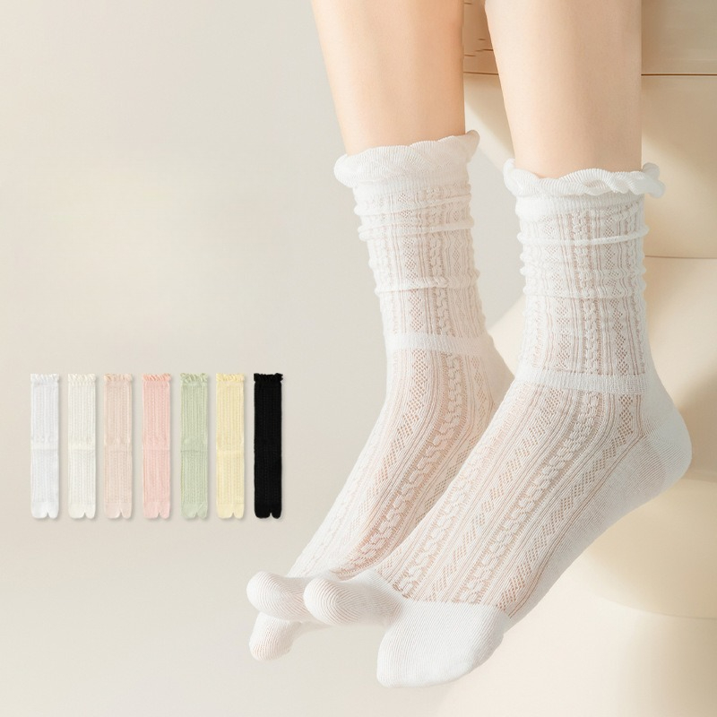 Toe Sock Split - 5 pares meias de dedo do