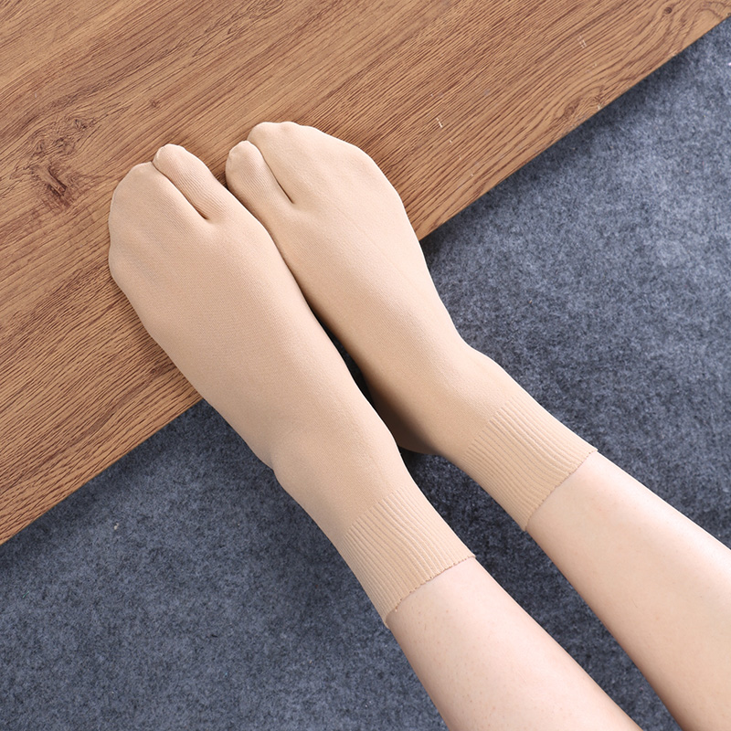 Toe Sock Split - Meias finas de verão com dois