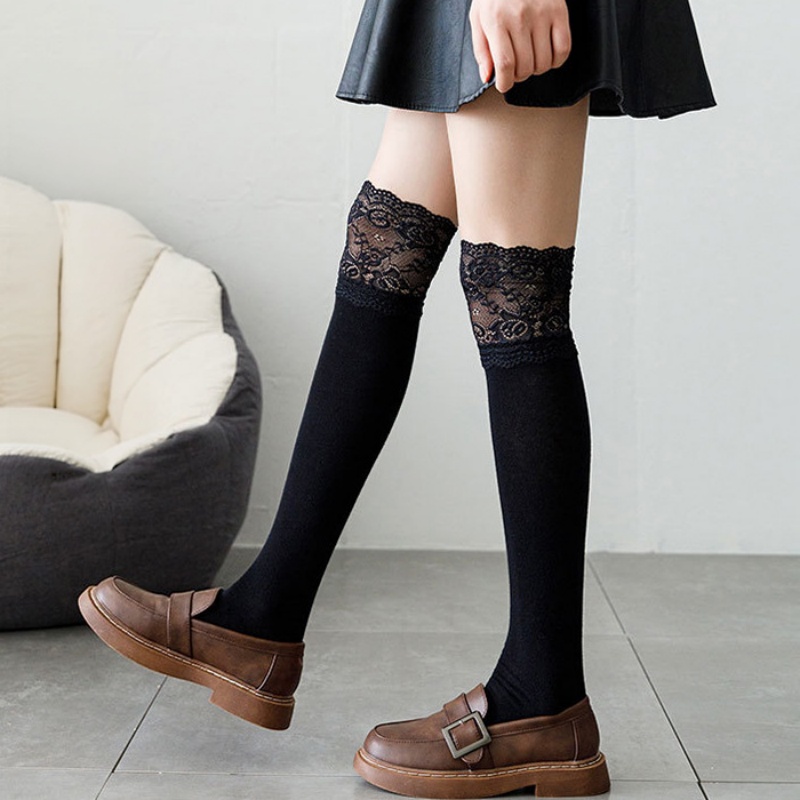Meias de cano médio com babado - Boot Sock Slouchy avaliação e preço