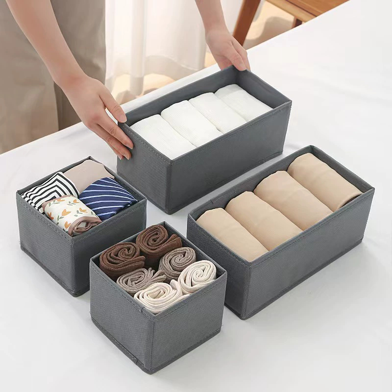 3pc tecido caixa de armazename - Sock Organizer Tray avaliação e preço