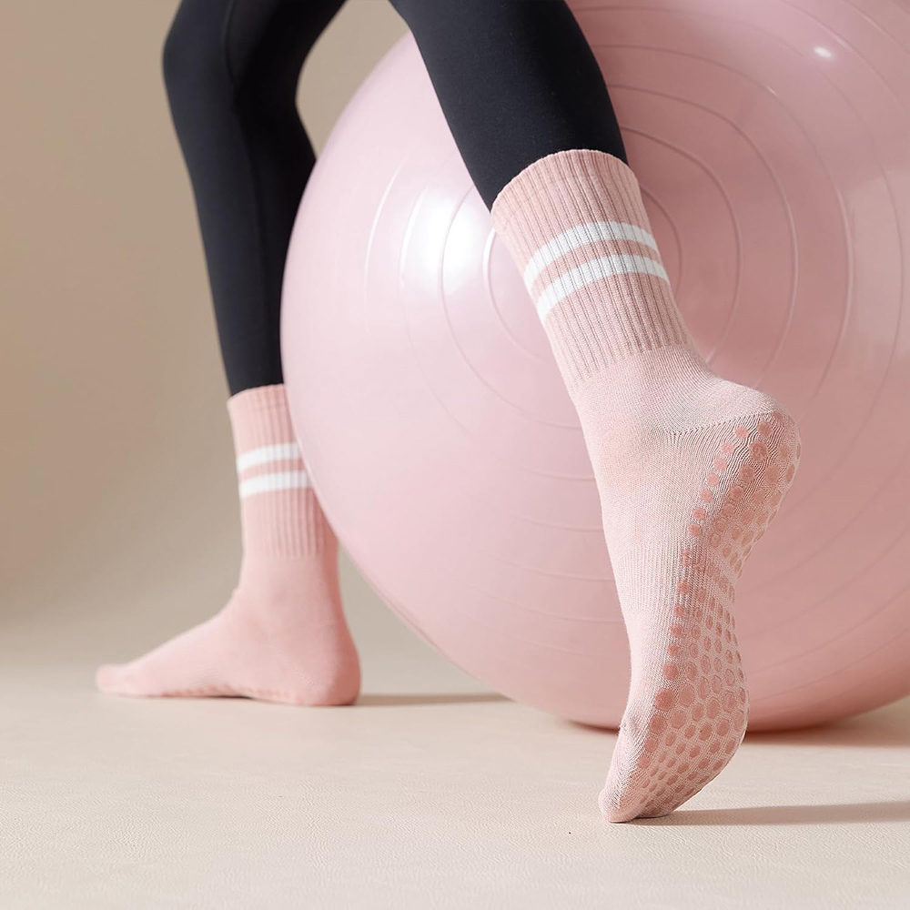 Meias de ioga e pilates com al - Grip Sock Yoga avaliação e preço