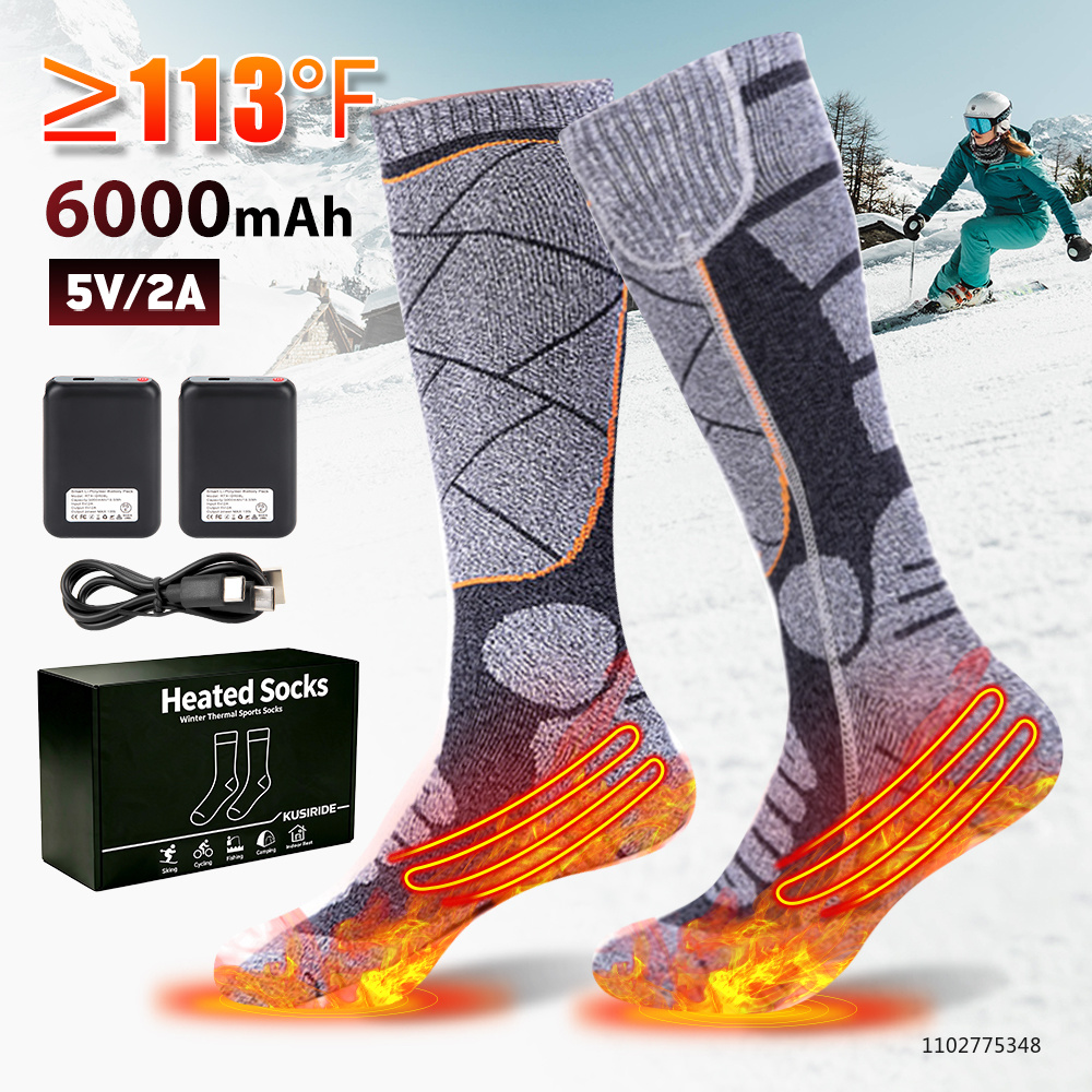 Novas Meias Aquecidas Recarreg - Thermal Sock Winter avaliação e preço