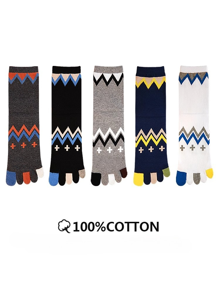 5 pares de meias de cinco dedo - Toe Sock Split avaliação e preço