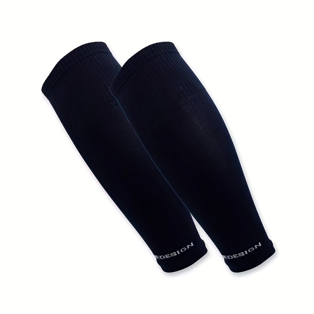 1 par de meias de futebol de c - Compression Sleeve Calf avaliação e preço