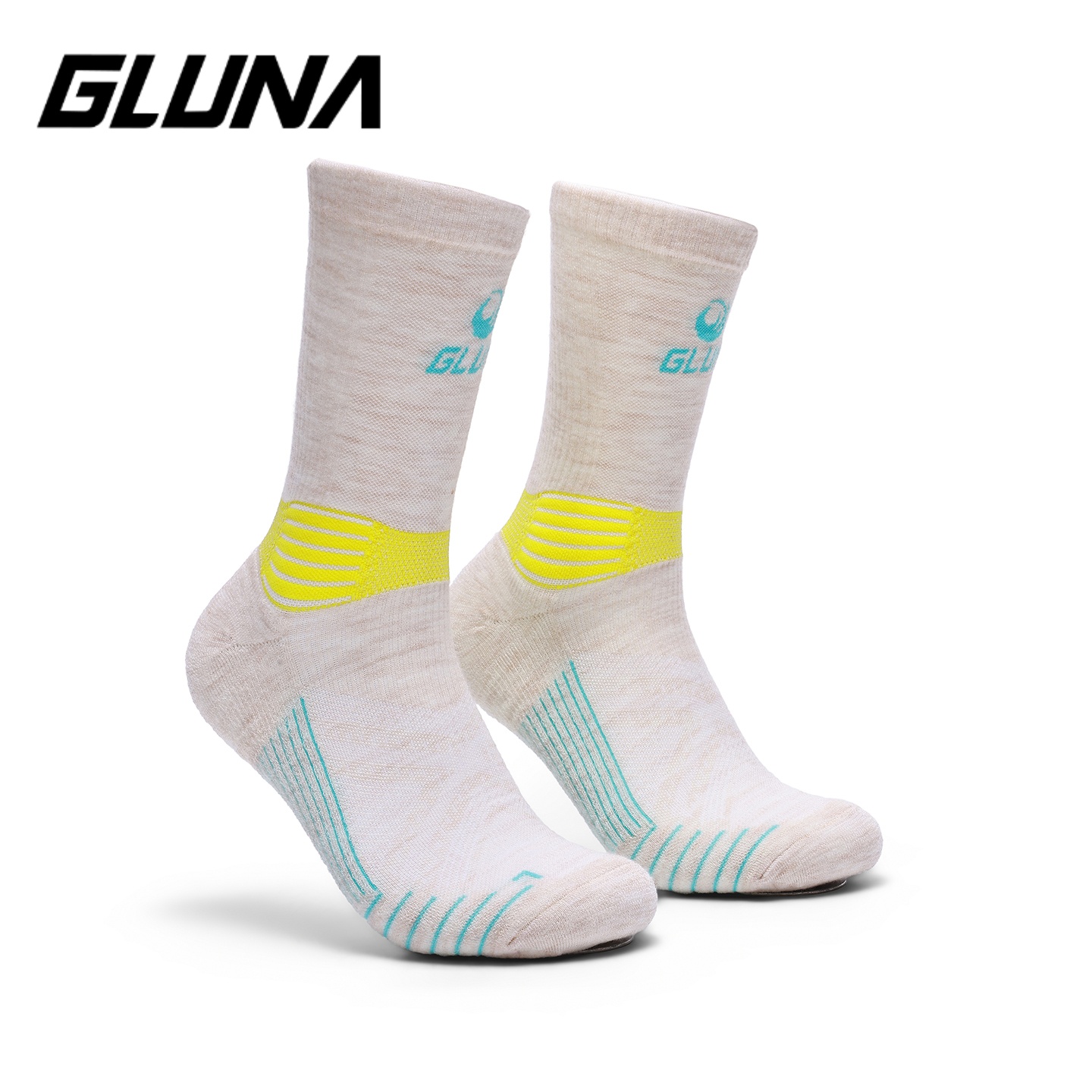 Meias esportivas GLUNA para ca - Wool Hiking Sock avaliação e preço