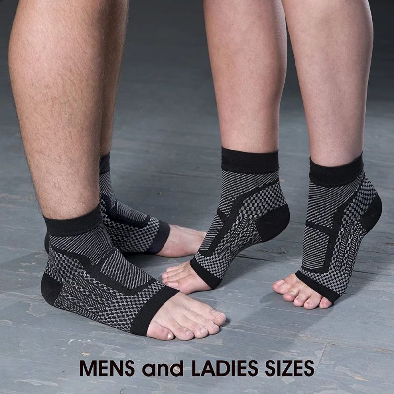 1 par esportes tornozelo supor - Compression Sleeve Calf avaliação e preço