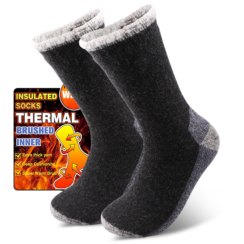 1 par de meias masculinas de l - Wool Hiking Sock avaliação e preço